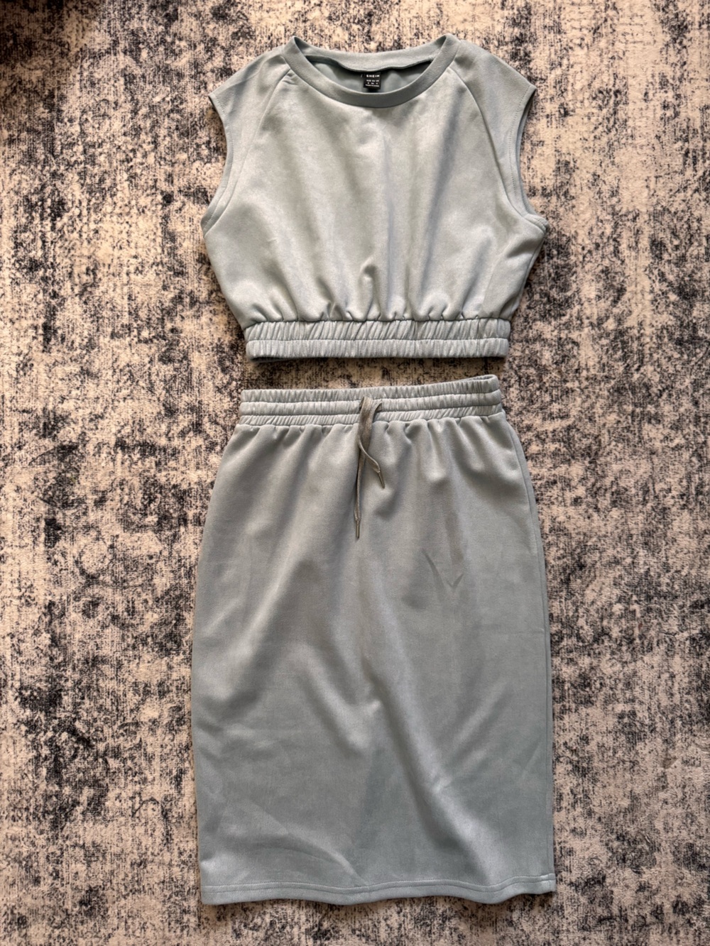 Two-Piece Light blue Set